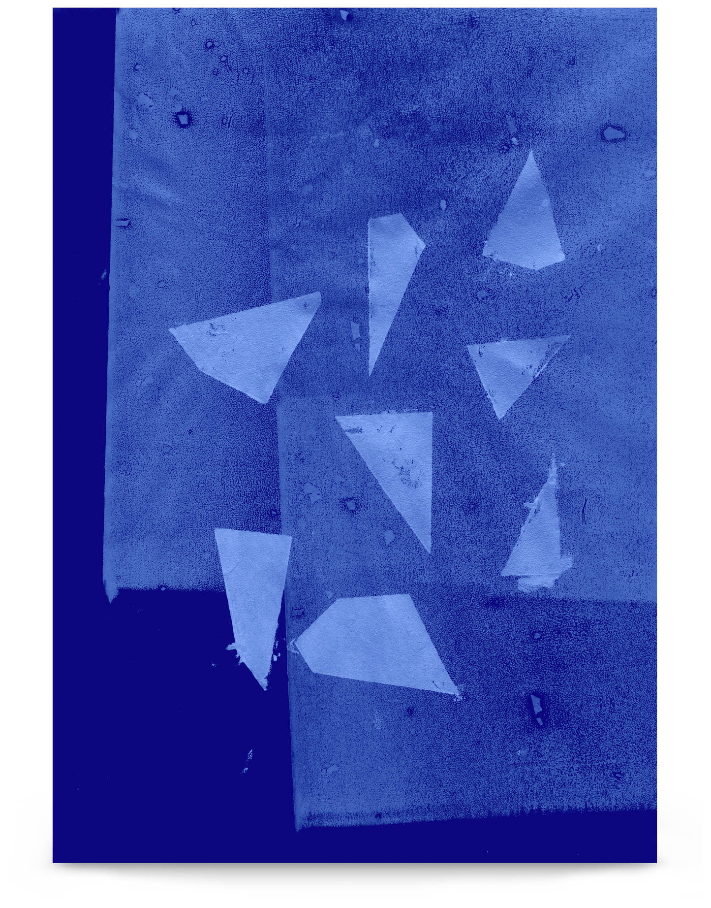 Sharp Edges 1  - Blue
