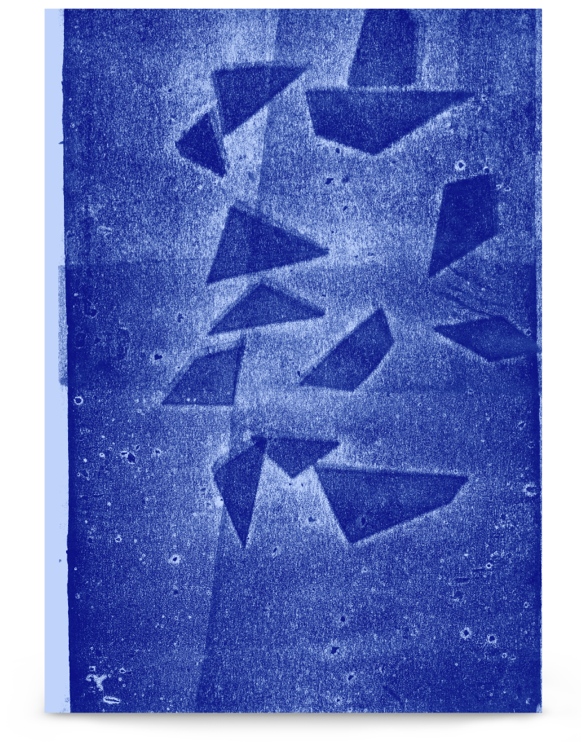 Sharp Edges 2 - Blue