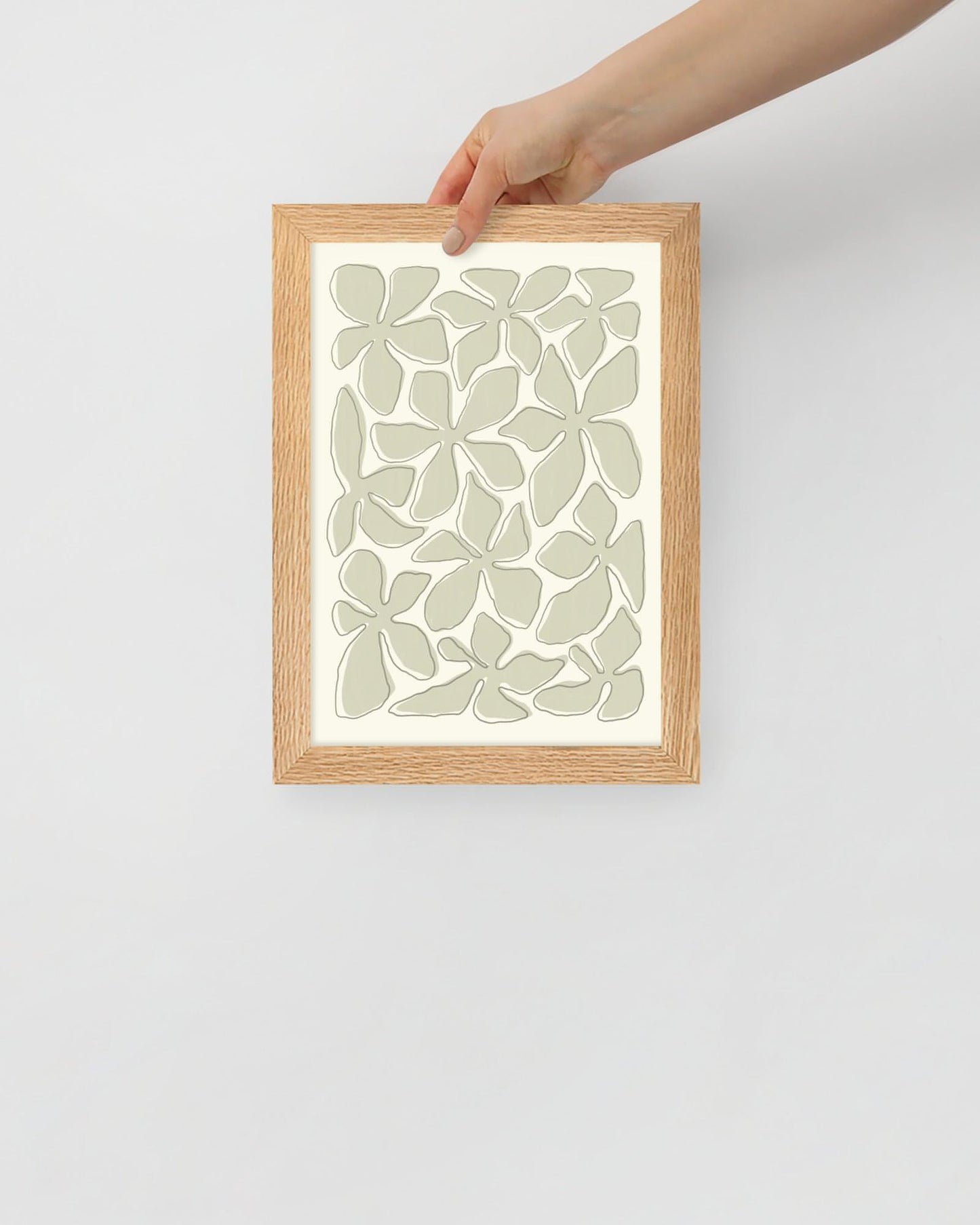 Green Oak Frame 21x30